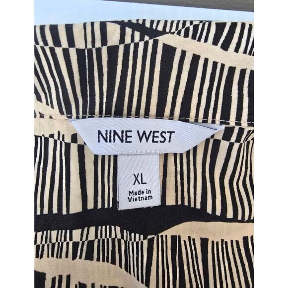 Nine West Wrap Top Sz XL - Picture 5 of 8